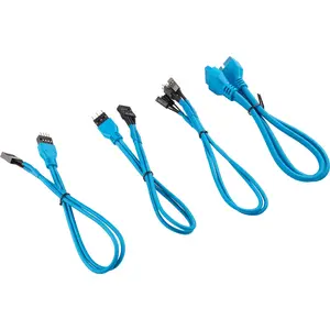 Corsair CC-8900247, 0,3 m, Männlich, Männlich, Gerade, Gerade, Blau günstig
