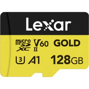Lexar Professional microSDXC GOLD 128GB 100 MB/s