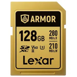 Lexar Sdxc Pro Gold Series Armor Uhs-ii 128gb V60 Ip68 Speicherkarte günstig