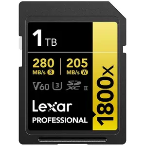 Lexar Sd Pro Gold Series Uhs-ii 1800x 1tb V60 Speicherkarte