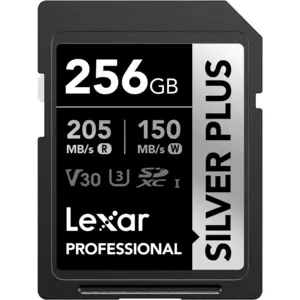 Lexar Professional SDXC Silver Plus 256GB 150 MB/s