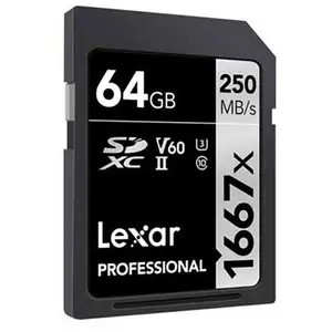 Lexar 1667x Sd Ush-ii 64gb Speicherkarte