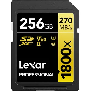 Lexar Professional SDXC 1800x GOLD 256GB 180 MB/s