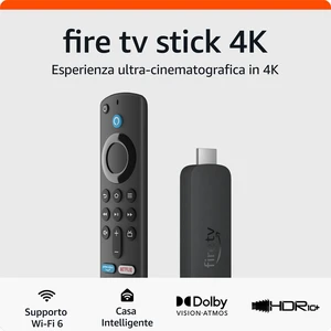 Amazon Fire TV Stick 4K, 4K Ultra HD, Fire OS, MediaTek, 1,7 GHz, Dolb...