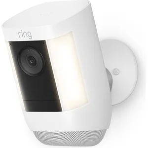 Ring Überwachungskamera Ring Spotlight Cam Pro Battery weiß