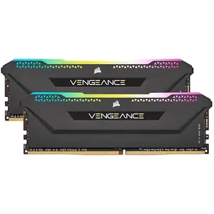 Corsair Vengeance RGB Pro SL Schwarz 16GB Kit (2x8GB) DDR4-3200 CL16 D...