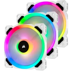 Corsair LL120 (120 mm, 3x), PC Lüfter, Weiss günstig