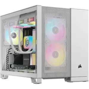 Corsair 2500D AirFlow (ATX, mATX, Mini-ITX), PC Gehäuse, Weiss günstig
