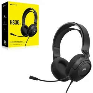 Corsair HS35 v2, Kabelgebunden, Gaming, 252 g, Kopfhörer, Karbon