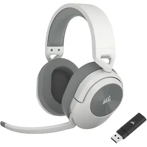 Corsair HS55 WIRELESS, Kabellos, Gaming, 274 g, Kopfhörer, Weiß