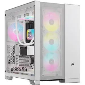 Corsair 6500D Airflow (ATX, E-ATX, mATX, Mini-ITX), PC Gehäuse, Weiss günstig