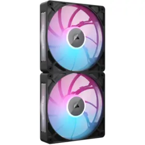 CORSAIR iCUE LINK RX140 MAX RGB schwarz 2er-Pack | Gehäuselüfter