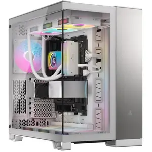 Corsair 6500X (ATX, E-ATX, mATX, Mini-ITX), PC Gehäuse, Weiss, Grau günstig