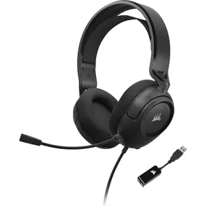 Corsair HS35 SURROUND v2, Kabelgebunden, Gaming, 483 g, Kopfhörer, Sch...