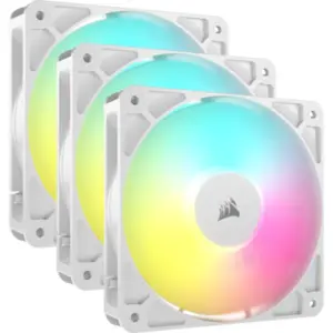CORSAIR RS120 ARGB White 3er-Pack | 120mm Gehäuselüfter