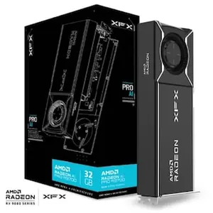 XFX Radeon AI PRO R9700 Grafikkarte - 32GB GDDR6, 4x DP günstig