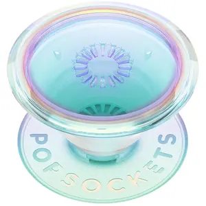 PopSockets Clear Iridescent PopGrip, Smartphone Halterung, Transparent, Mehrfarbig günstig