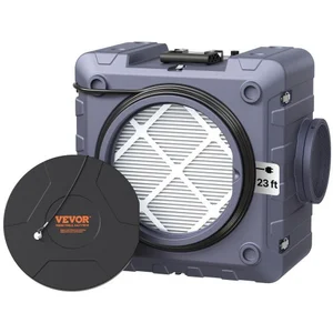 VEVOR Luftreiniger mit 3-stufiger stapelbarer Negativluftmaschine 550 ...
