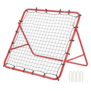 VEVOR Fußball Rebound Netz Tragbares Prellwand Fußball 48 x 48 mm, Reb... günstig