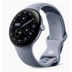 Google Pixel Watch 4 satin moonstone 45mm Sportarmband moonstone (LTE)