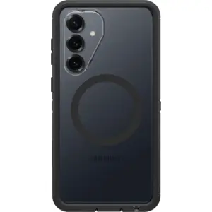 OtterBox Defender Samsung Galaxy S26 Plus Backcover mit Magnet Transparent mit schwarzem Rand