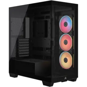 CORSAIR 3500X LX-R RGB iCUE LINK schwarz | PC-Gehäuse