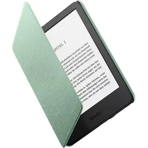 Amazon Kindle-Hülle, Dünn und leicht, Faltbare Schutzhülle - Stoff, Matchagrün eBook-Reader-Hülle günstig