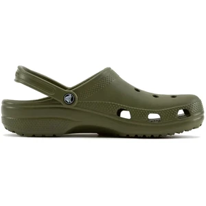 Crocs Herren Clogs Classic Unisex in Grün, Leichte & Bequeme Freizeitschuhe für Damen und Herren, Farbe: Grün günstig
