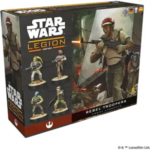 Asmodee Star Wars: Legion - Rebel Troopers, Kartenspiel-Erweiterung, 1...