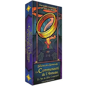 Asmodée Le seigneur des anneaux : La communauté de l'anneau Le jeu de plis coopératifs (Französisch)