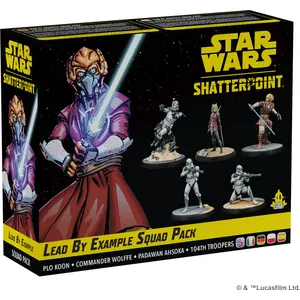 Beispielgeführte Figurine Atomic Mass Games Star Wars Shatterpoint TU