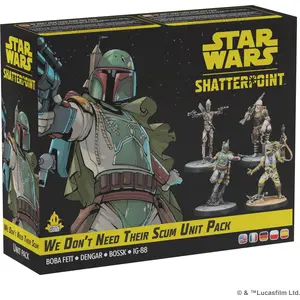 Star Wars Shatterpoint We Don't Need Their Scum - Miniaturenspiel Erwe...