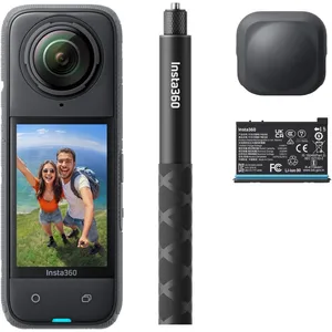 Insta360 X4 Air Starter Bundle: Leichte 8K 360° Kamera mit unsichtbare...