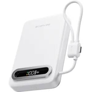 EcoFlow RAPID Mag Qi2.2 Powerbank (10.000 mAh, 25 W, integriertes USB-...