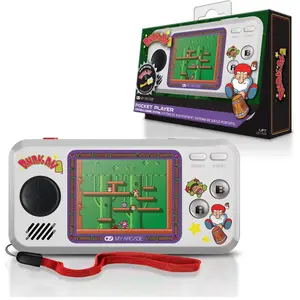MyArcade Pocket Player 3 En 1 Don Doko Don, Retro Gaming, Weiss, Schwa...