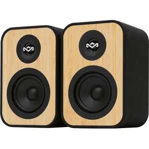 The House Of Marley EM-JA027-SB, 16 W, Universal, Holz, Schwarz, Stoff, Bambus, Tasten, Bluetooth, Leistung