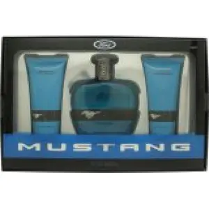 Blue Geschenkset 100ml EDT + 100ml Aftershave Balsam + 100ml Haar- & Körperwäsche