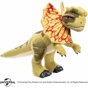Plüschtier Noble Collection Jurassic Park Dilophoasaurus Rex 25 cm