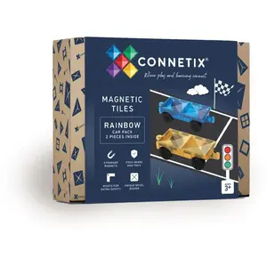Connetix Rainbow Car Bauspiel 2 Stücke