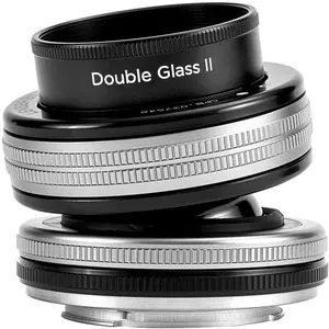 Lensbaby Composer Pro II w/ Double Glass II for Sony E (Sony E, APS-C / DX, Vollformat), Objektiv, Schwarz