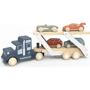 Speedy Monkey - Auto Transporter mit 4 Autos - 39x9,5x16,5 cm