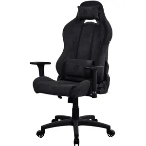Arozzi Torretta Soft Fabric  Gamingstuhl - Reines Schwarz