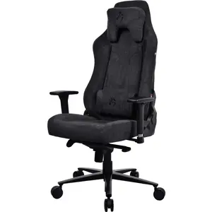 Arozzi Vernazza Soft Fabric  Gamingstuhl - Reines Schwarz