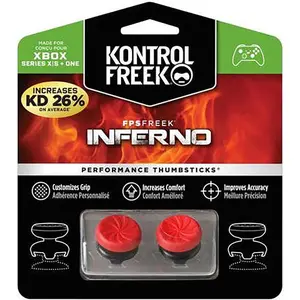 KontrolFreek SteelSeries FPS Freek Inferno - XBX/XB1 (4 Prong) (Xbox One S, Xbox Series S, Xbox Series X), Gaming Controller Zubehör, Rot günstig