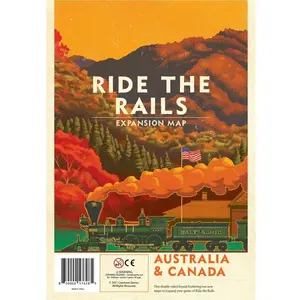 Iron Rail 2 Ride the Rails Australia and Canada - Brettspiel - ENG Edi...