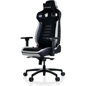 Vertagear PL4800 (schwarz/weiss), Gaming Stuhl, Weiss, Schwarz