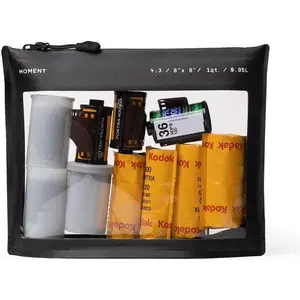 Moment Reusable Travel Film Pouch - Small Black (Objektivtasche, 1 l), Kameratasche, Schwarz günstig