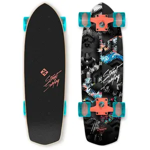 Street Surfing Kicktail 28´´´ Urban Lover Cruiser Skateboard One Size günstig