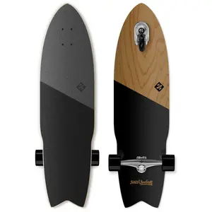 StreetSurfing Street Surfing Snaker Koa Black 36´´ Surfskate One Size günstig