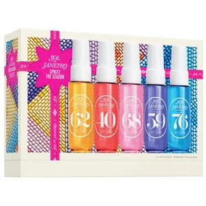 Sol de Janeiro Pflege-Geschenkset Sol de Janeiro Spritz the Season Cheirosa Perfume Mist Set 5 x 30 ml, 5-tlg., Limited Edition 5 x 30 ml Körper & Haar Layering-Set